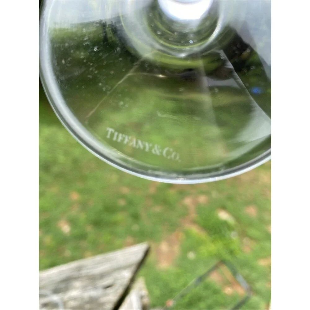 4 Tiffany & Co. Crystal 9.5